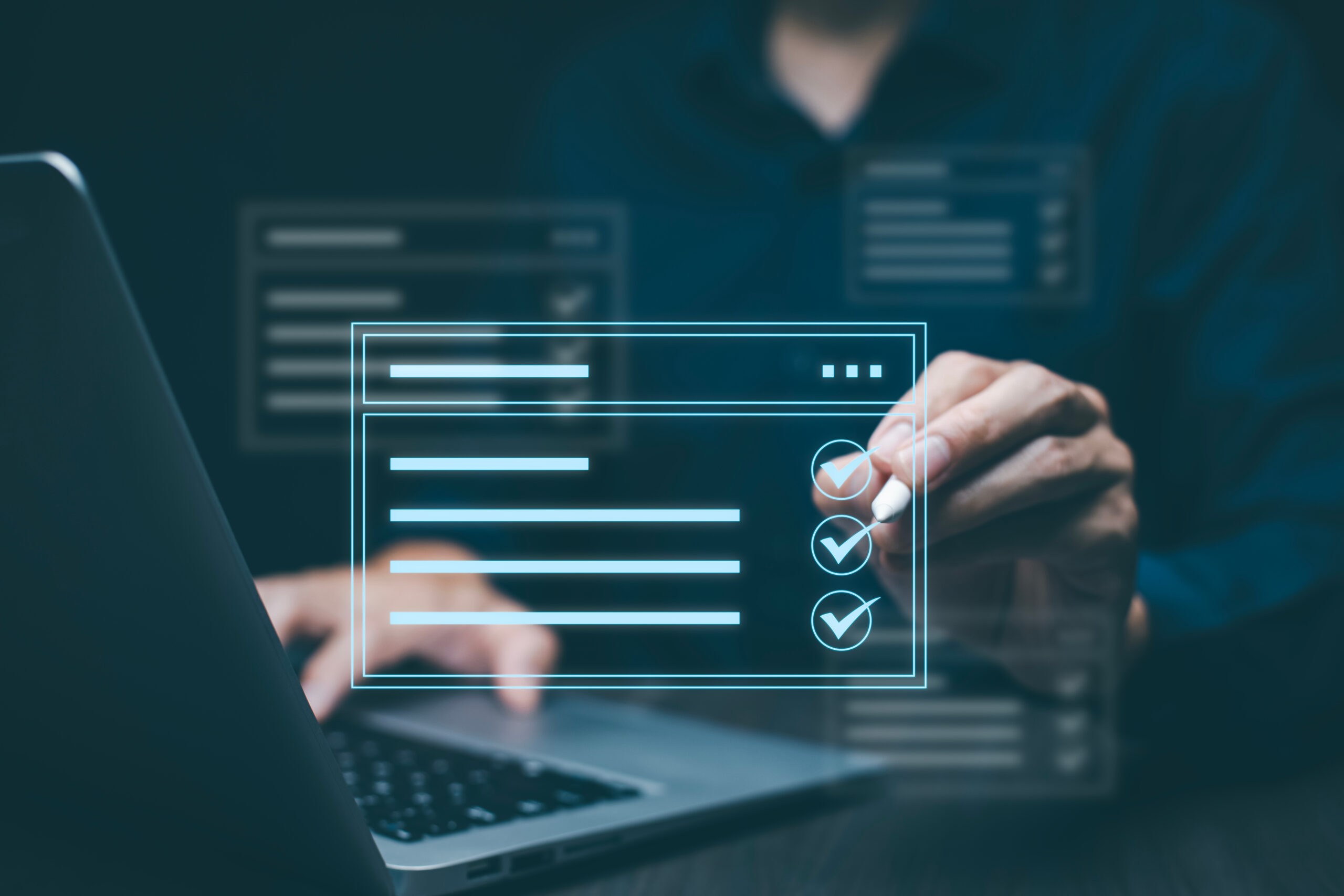 create multi step approval form