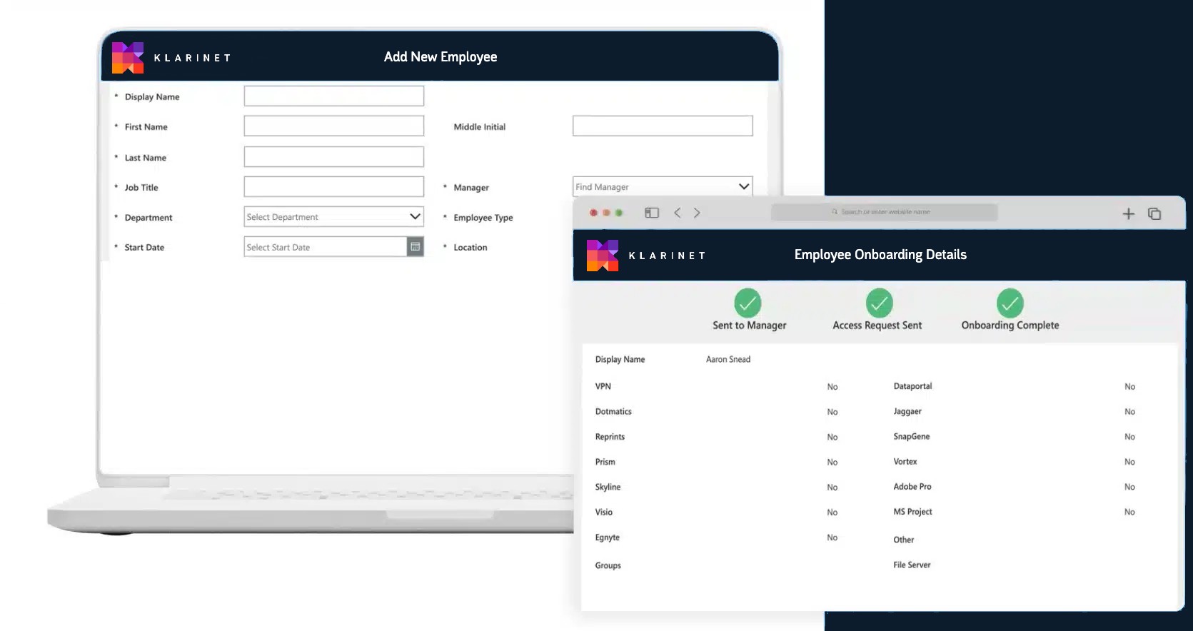 employee onboarding example