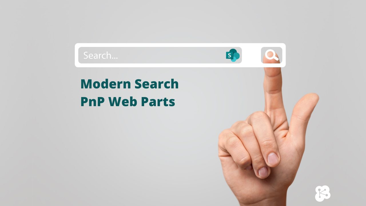 modern search pnp webparts in sharepoint