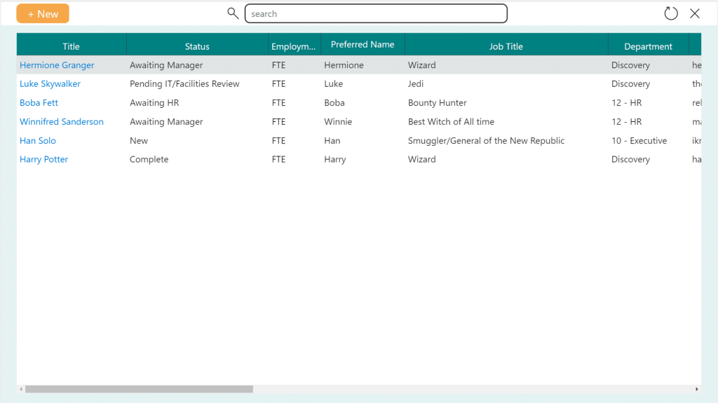 Power Apps for HR Employee Onboarding