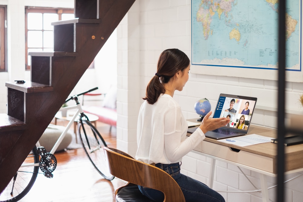 working remotely