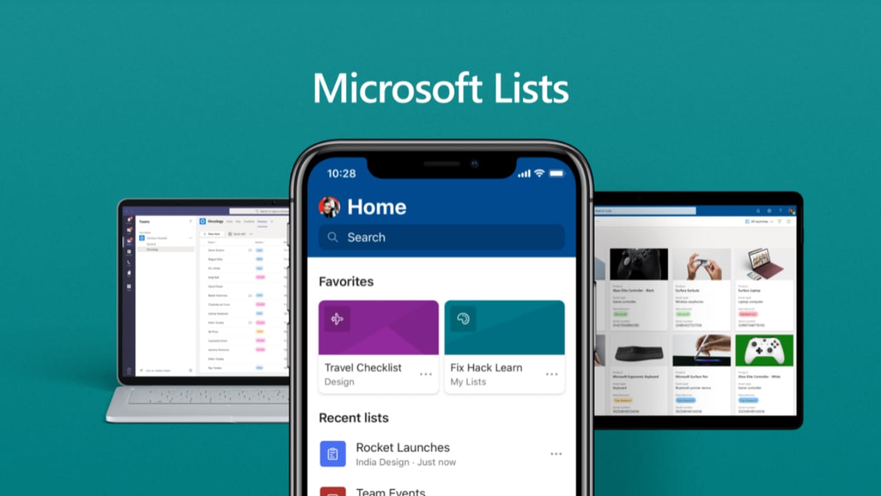 lists in teams