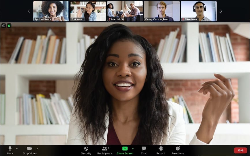 video conferencing tool – zoom end user attendee experience