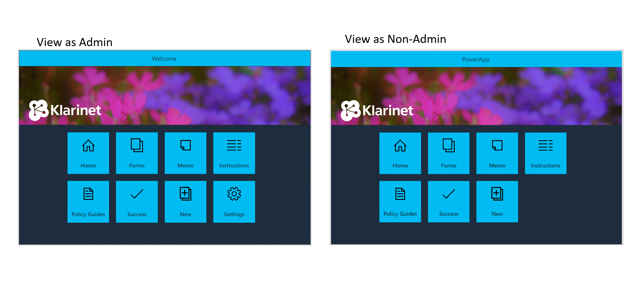 user-based permisson app with power apps