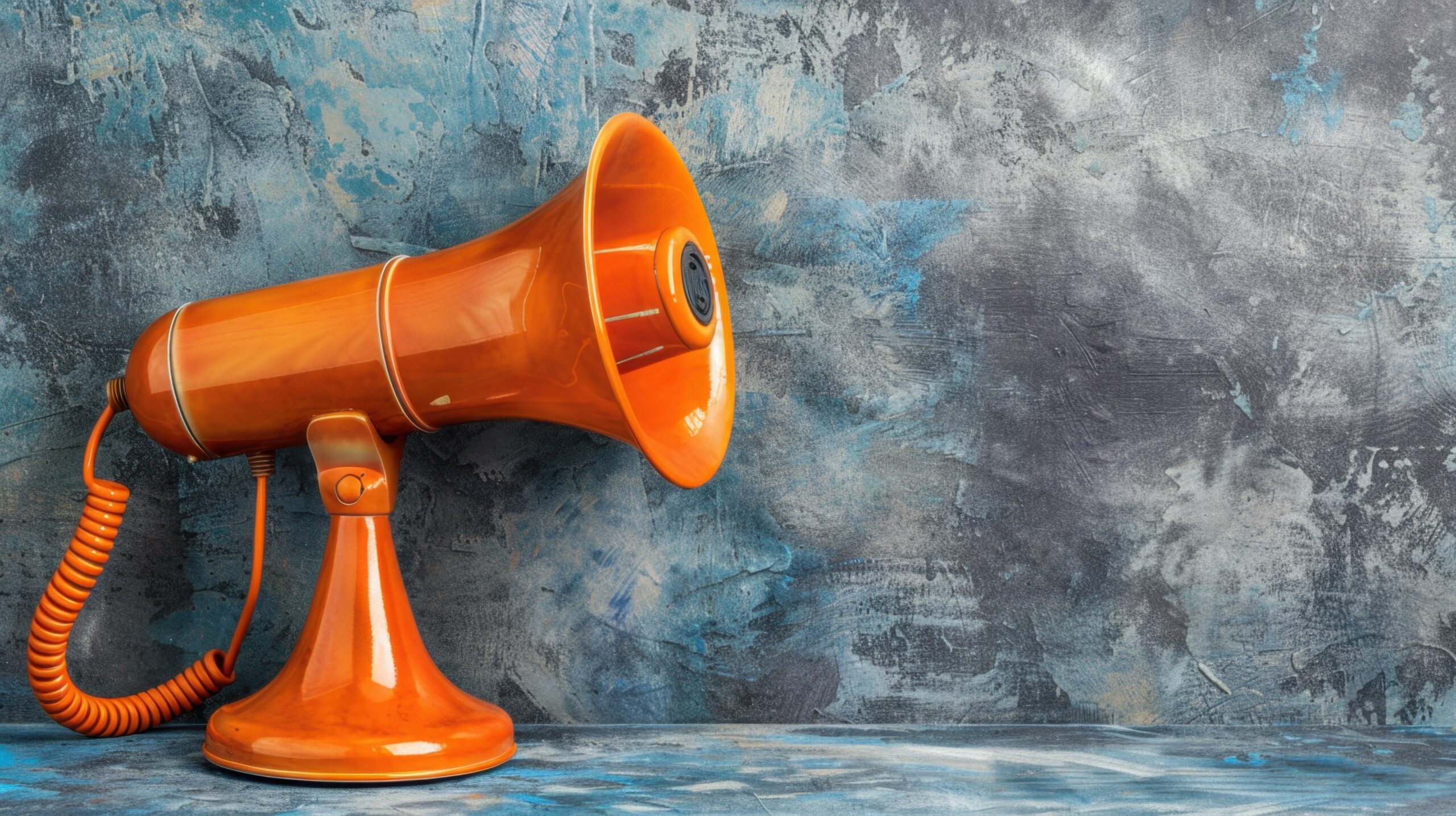 Orange Megaphone Megaphone